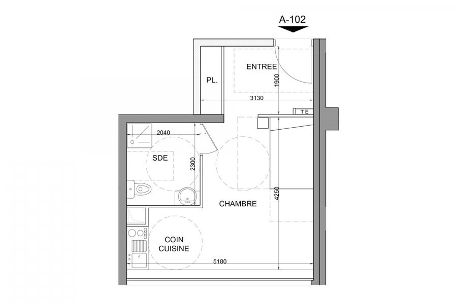 Appartement A - 102